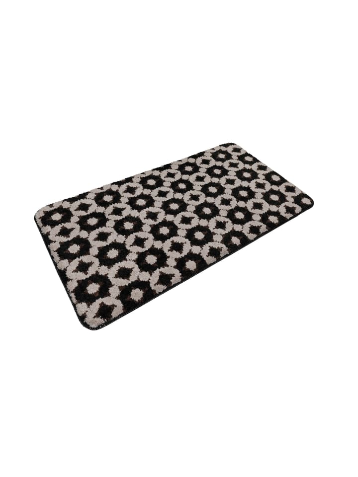 Wecon Home Badteppich J&J in schwarz taupe günstig kaufen