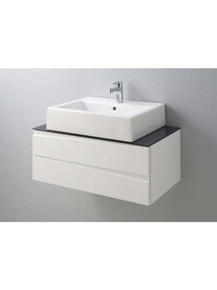 byLiving Waschtisch Shape in Weiß - (B) 80 x (H) 33 x (T) 47 cm günstig kaufen onesize