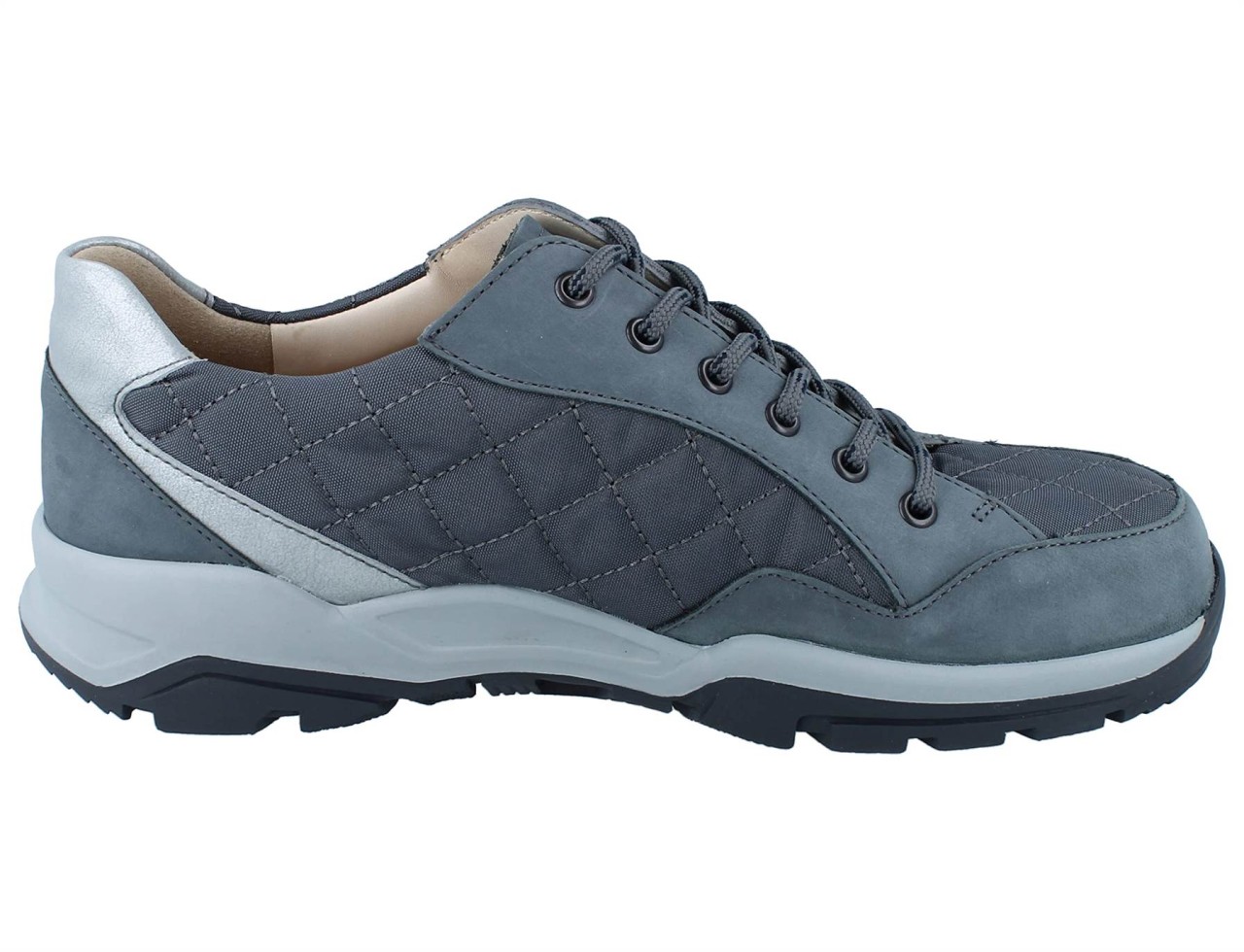 FINN COMFORT Freizeit Schnürer grau