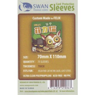 Swan Panasia Kartenhüllen 70mm x 110mm Premium (75)