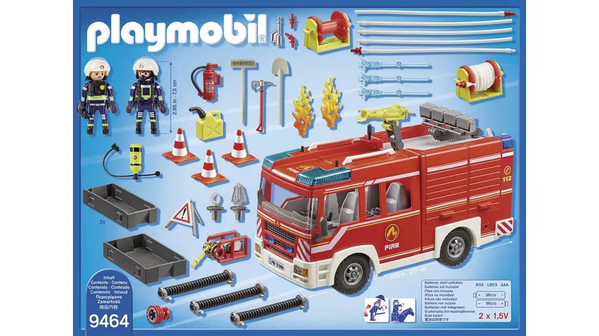 PLAYMOBIL 9464 - City Action - Feuerwehr-Rüstfahrzeug