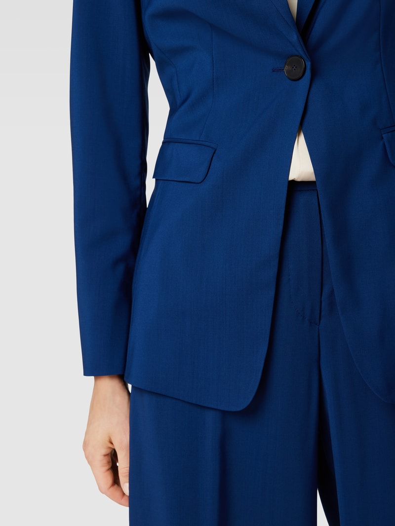 Blazer mit Reverskragen in blau