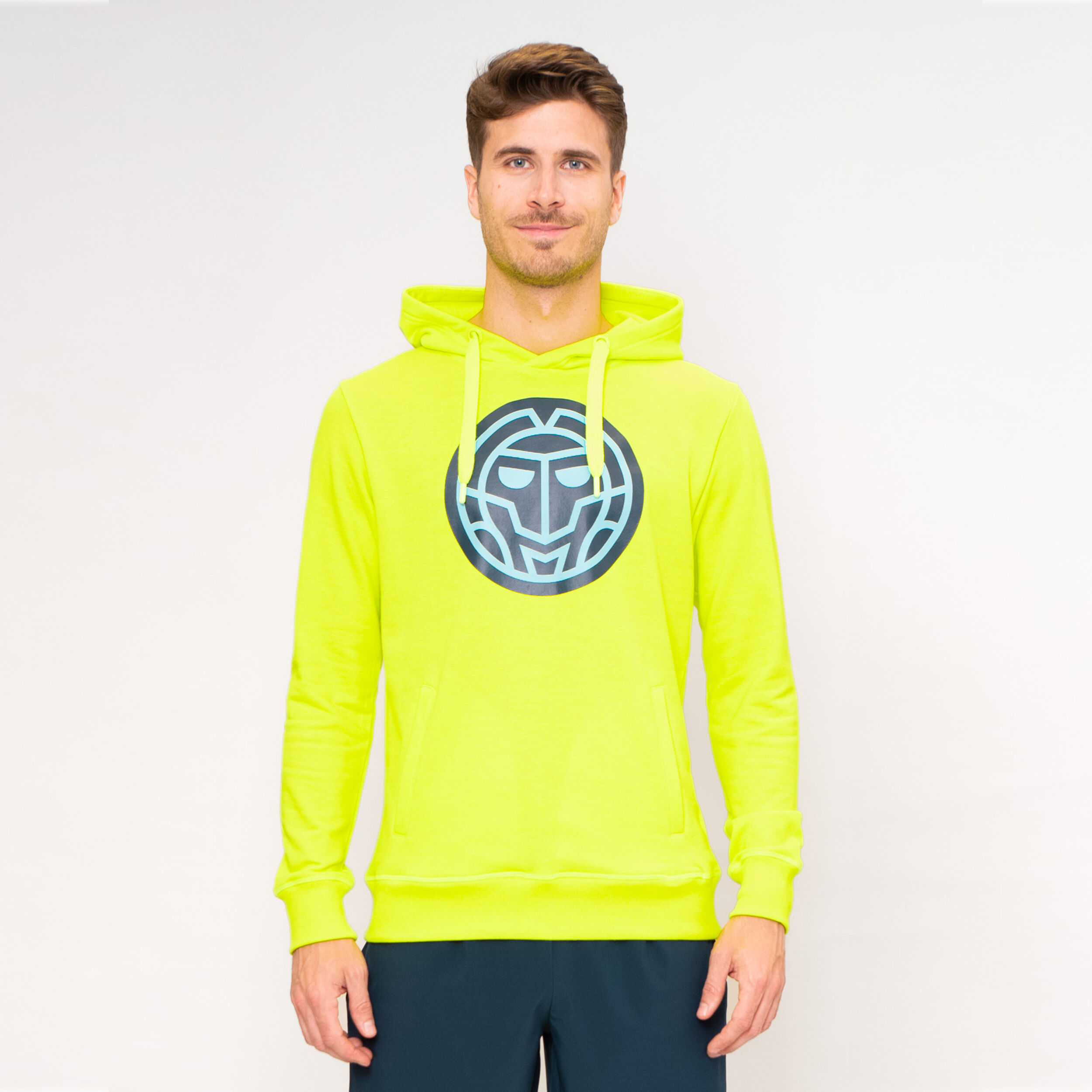 Grafic Illumination Chill Hoody Herren - Neongelb