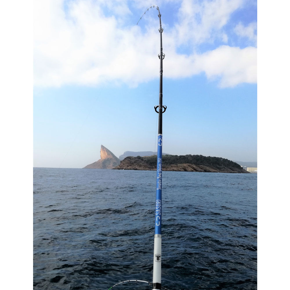 Canne sasori sensitiv toulec člun 2,50m 50-200g