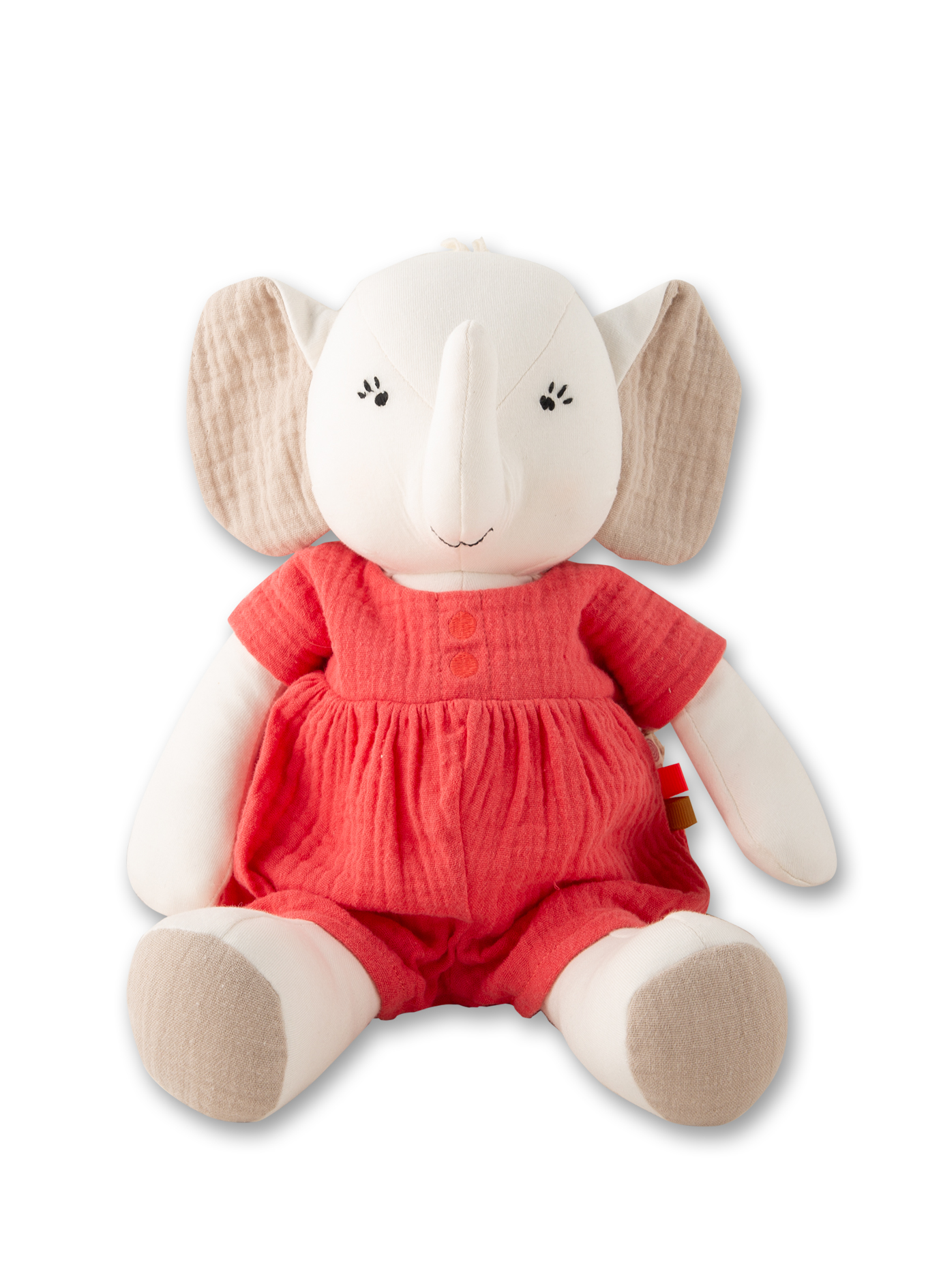 Kuscheltier Elefant Rot