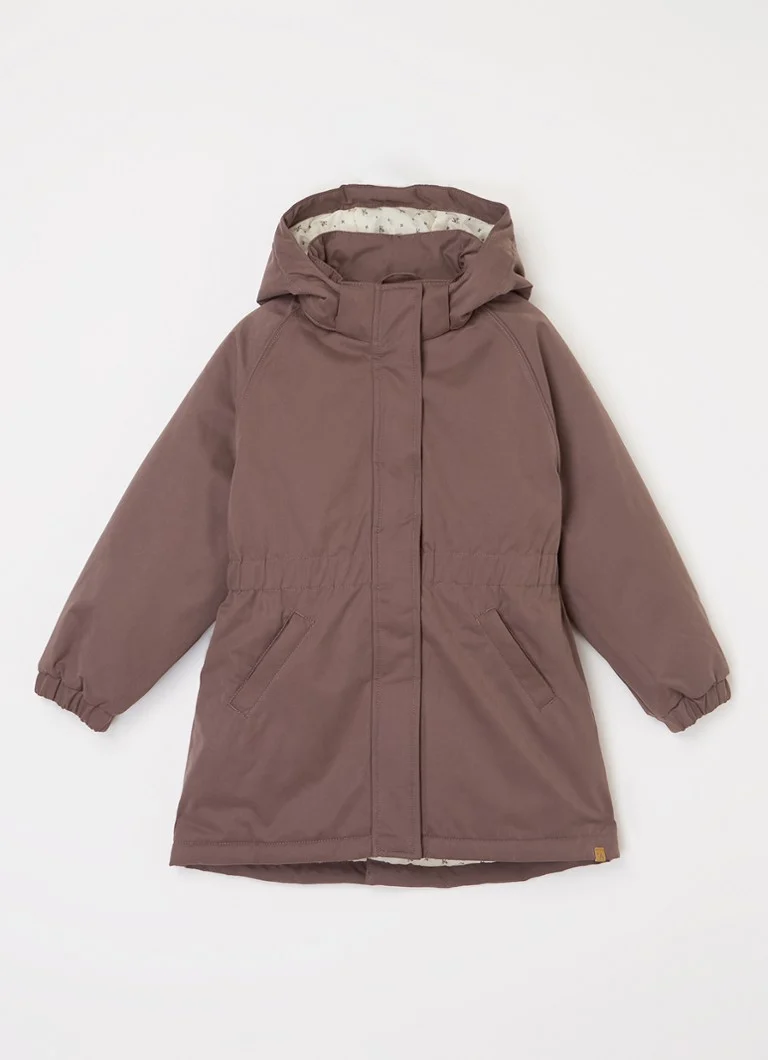 Lil 'Atelier  NMFGerda gewatteerde parka met afneembare capuchon