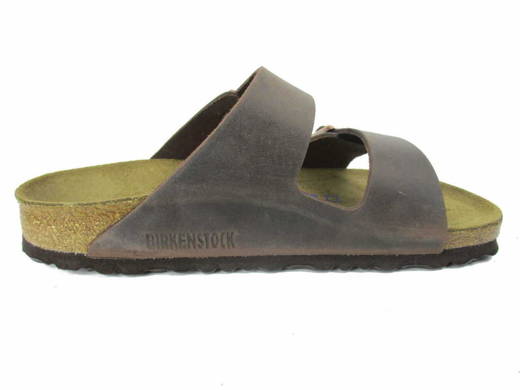 BIRKENSTOCK Pantoletten braun Arizona NU Oiled SFB Habana