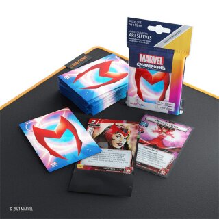 Gamegenic - Marvel Champions Art Sleeves - Scarlet Witch (50+1)