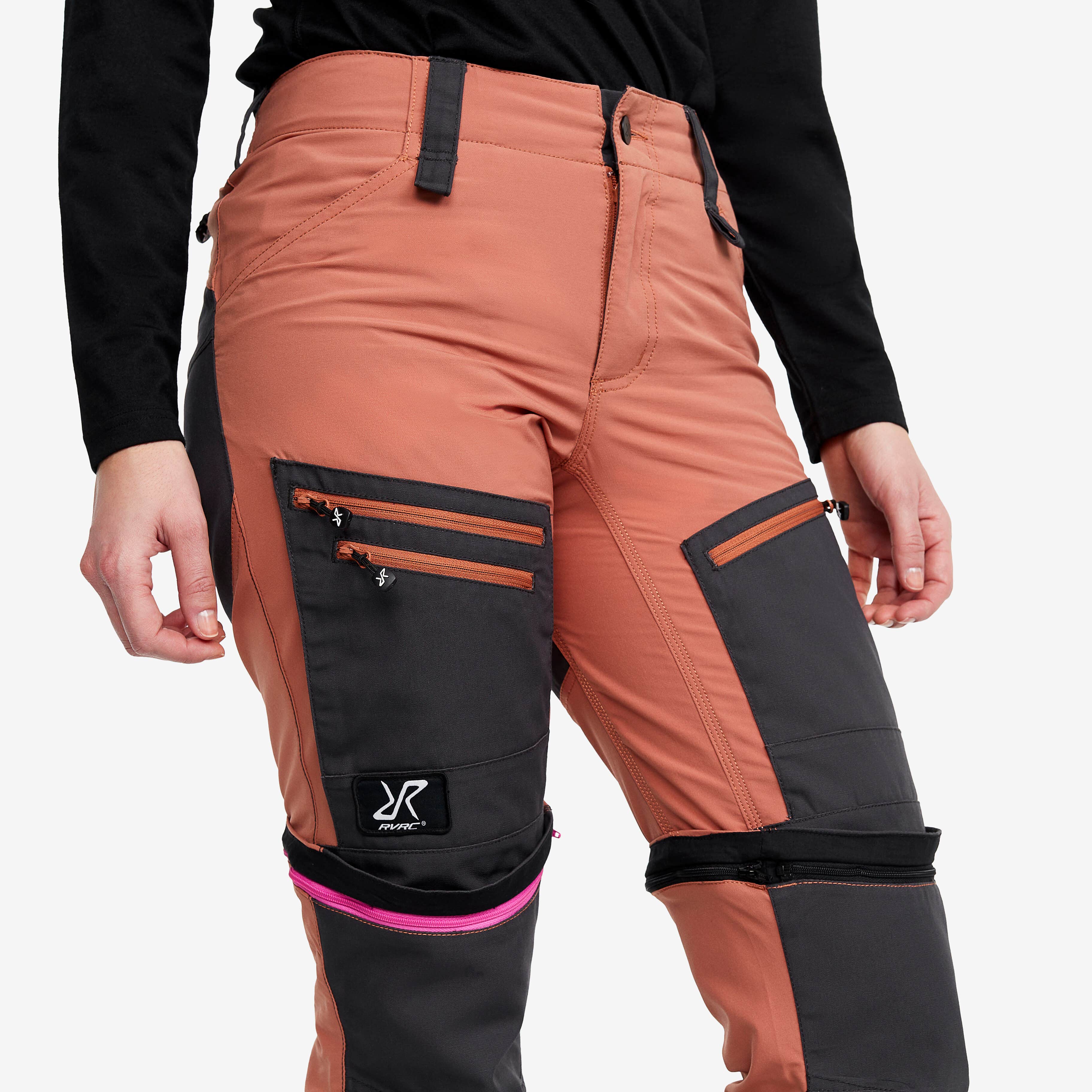 RVRC GP Pro Zip-off Pants Femme Copper Brown