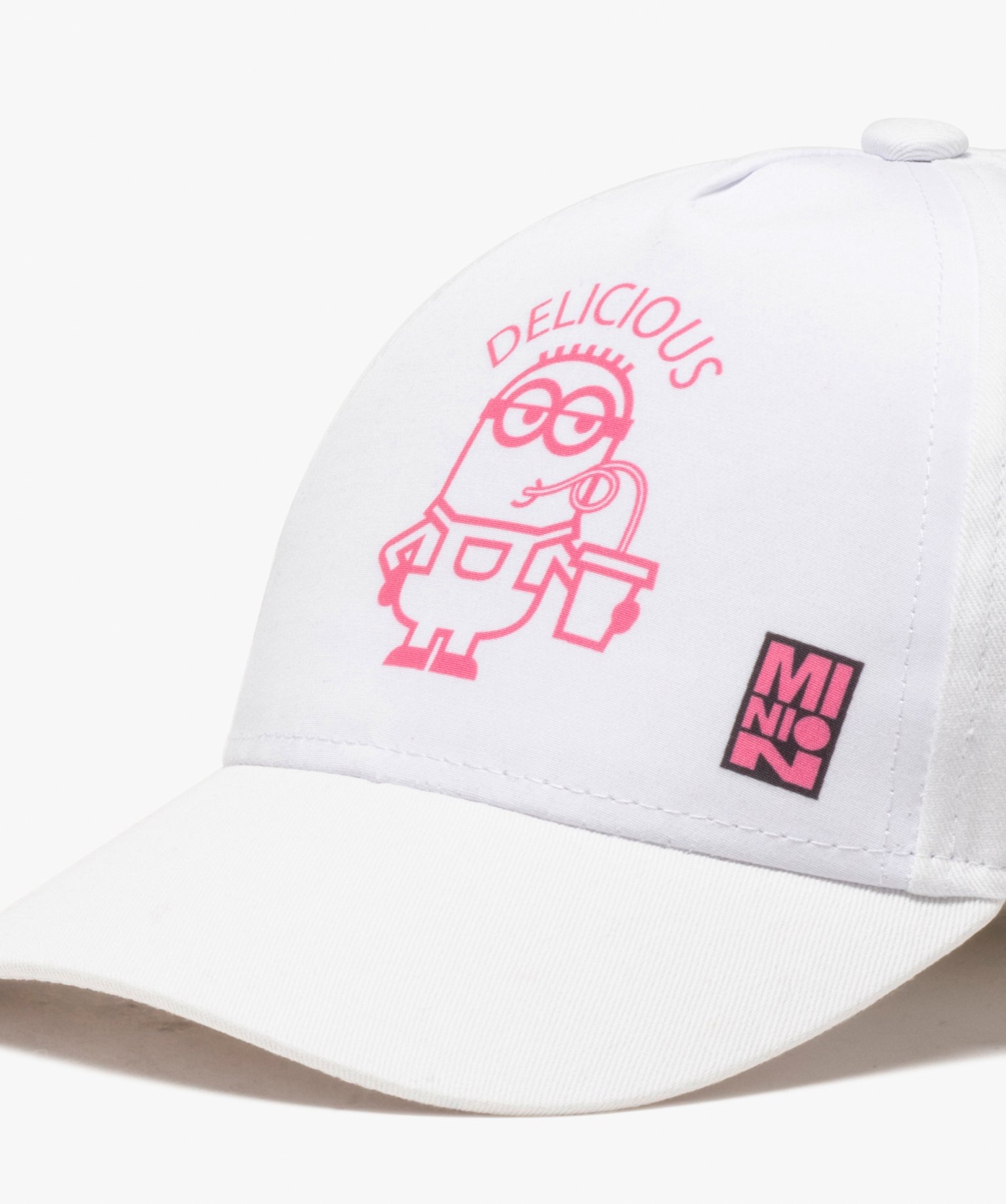 Casquette fille à motif sur l’avant – Les Minions blanc | GEMO