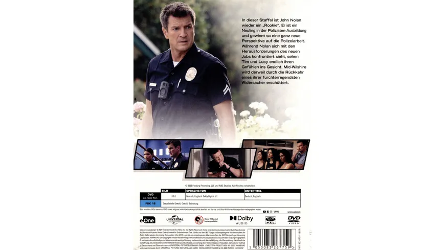 The Rookie: Staffel 5  [6 DVDs]