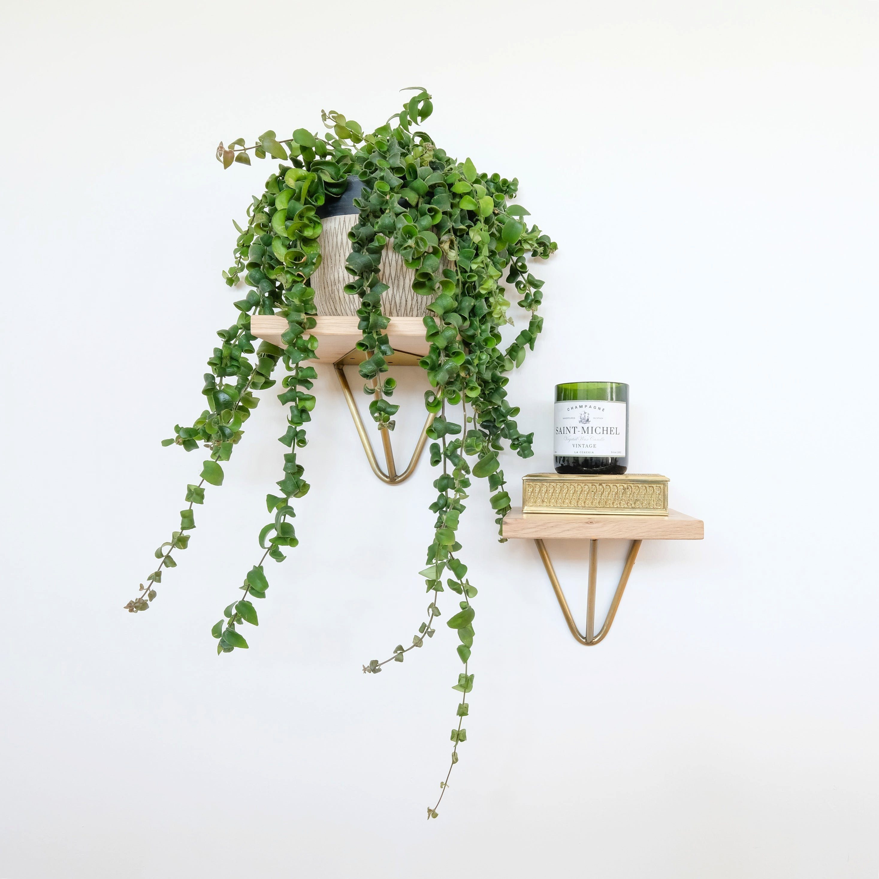 Natural Goods Berlin Wandregalhalter FHAIN, 1-tlg., Pulverbeschichtet