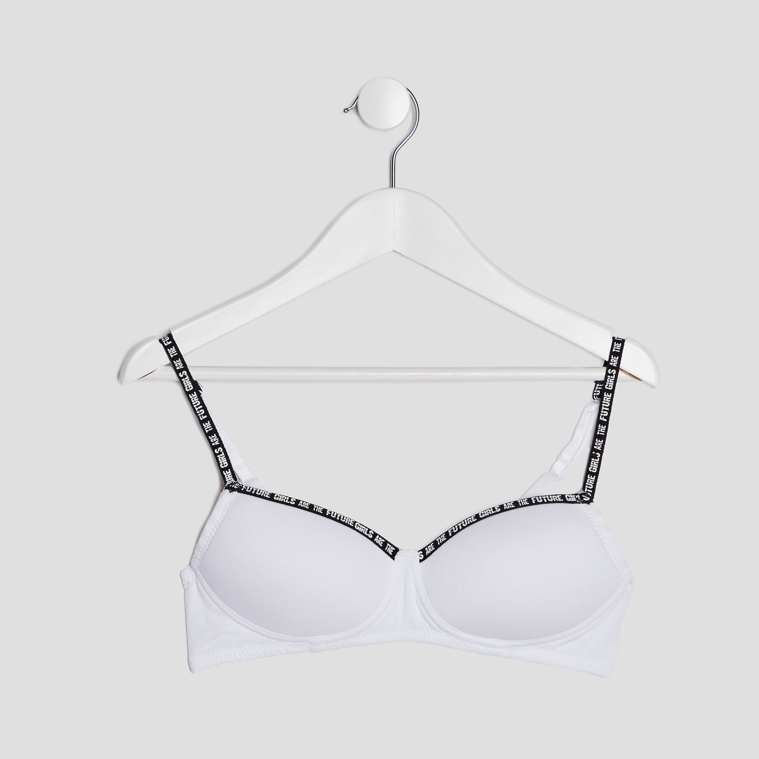 Soutien-gorge bandeau blanc femme | La Halle