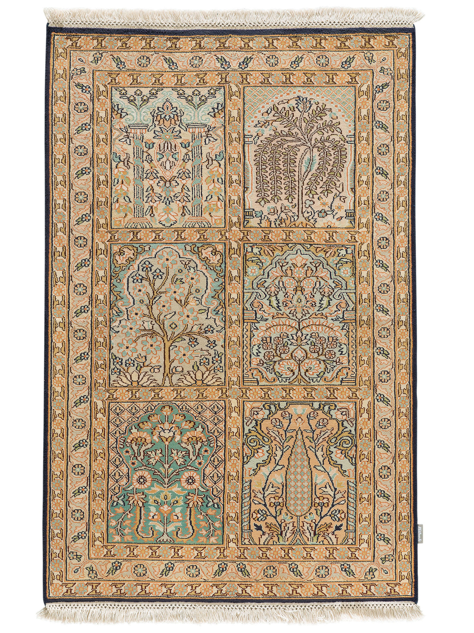 Kaschmir Seide 18/18 ca. 79 x 123 cm, Unikat / Einzelstück