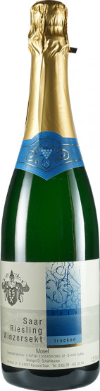 2019 Kanzemer Sonnenberg Riesling Winzersekt trocken - Weingut Schafhausen