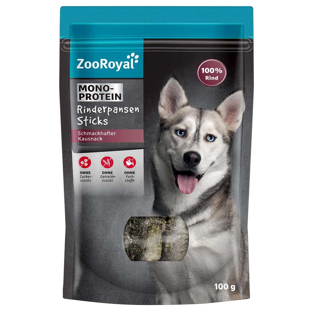 ZooRoyal Rinderpansen Sticks 100g günstig kaufen