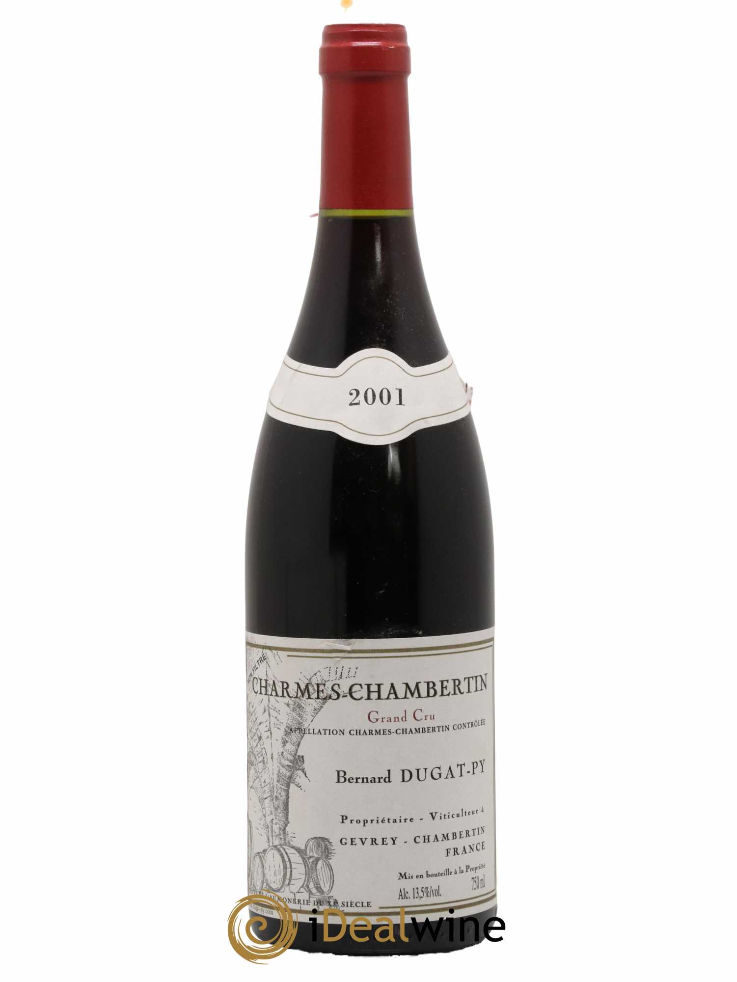 Charmes-Chambertin Grand Cru Dugat-Py  2001 - Lot de 1 Bouteille