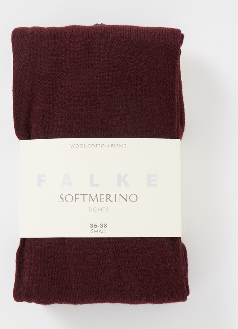 Colanți Falke din amestec de lână Softmerino
