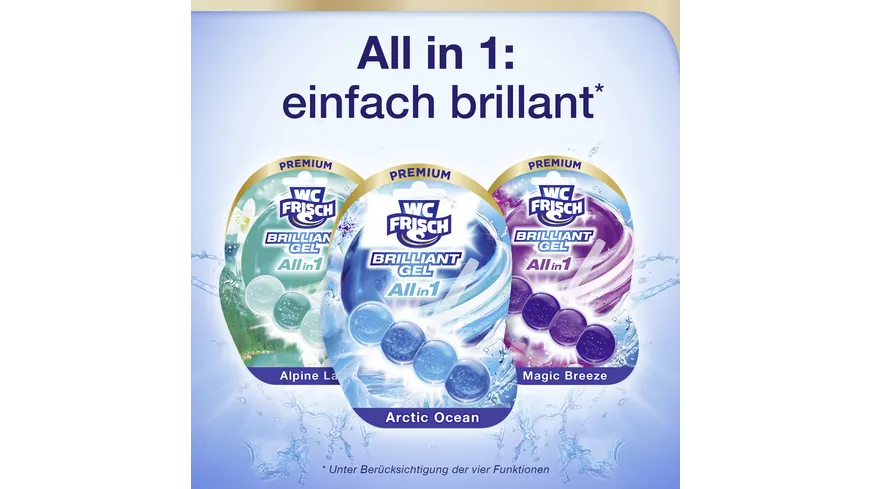 WC FRISCH Brilliant Gel Allin1 Arctic Ocean 42 g