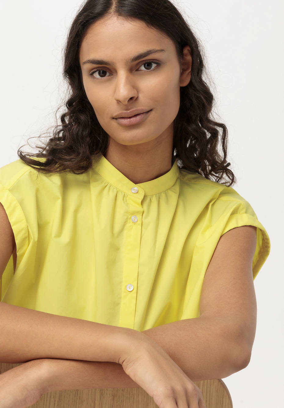 Bluse aus reiner Bio-Baumwolle