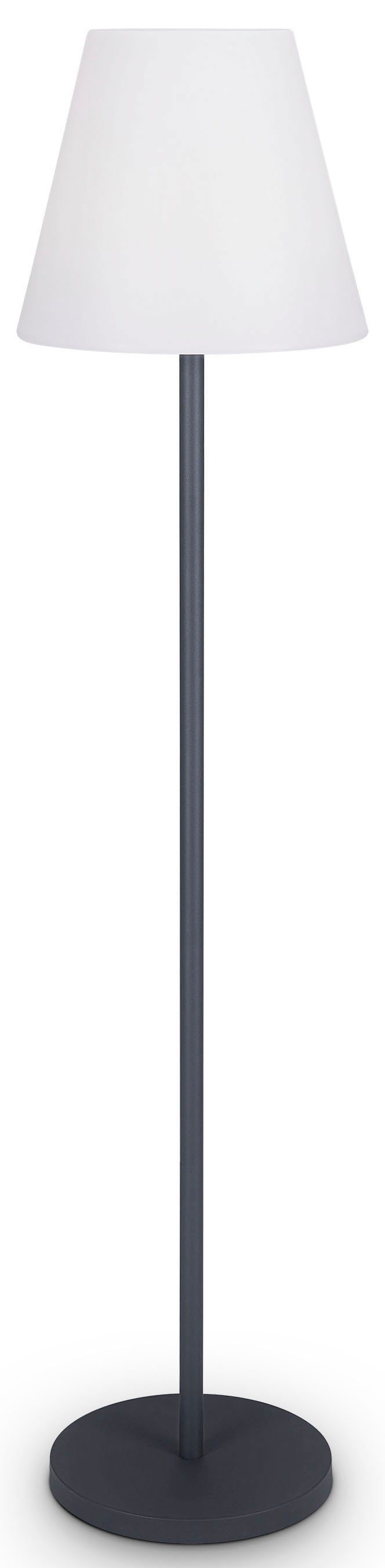 Paco Home Stehlampe JEN, LED fest integriert, In Und Outdoor LED Aufladbar IP44 Akku Garten Terrasse Wasserdicht