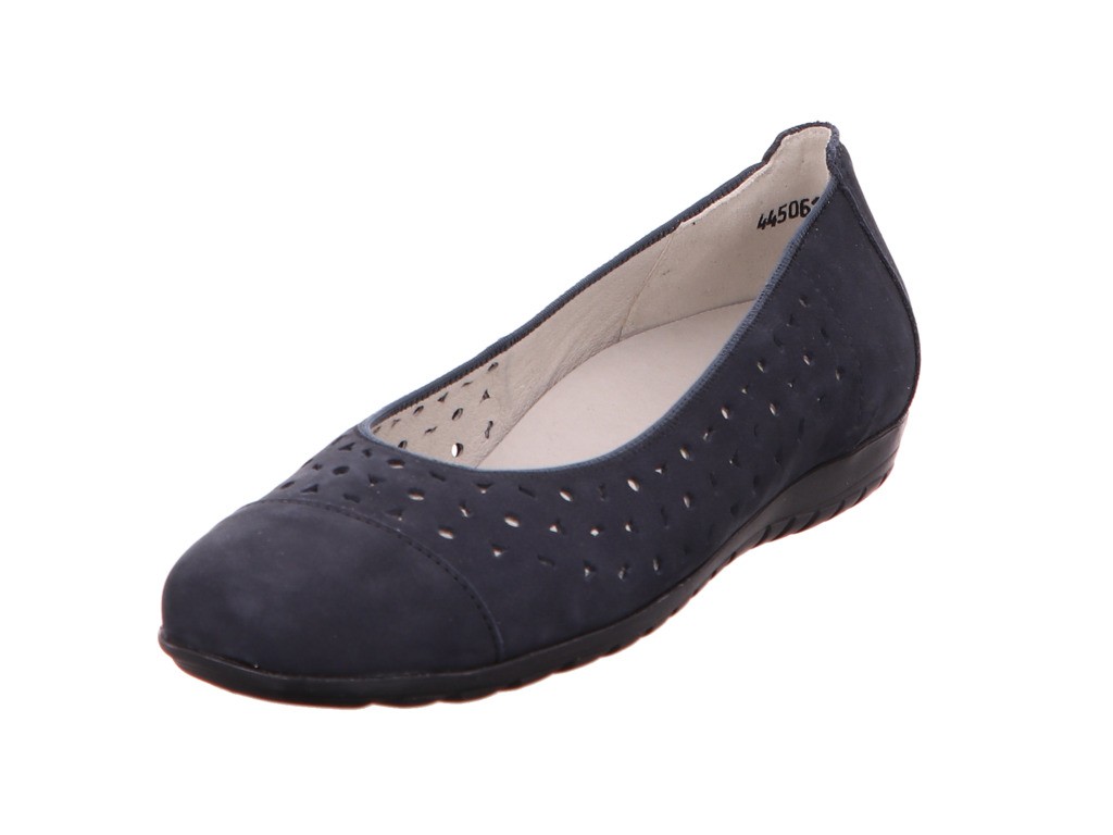 WALDLÄUFER Ballerinas blau