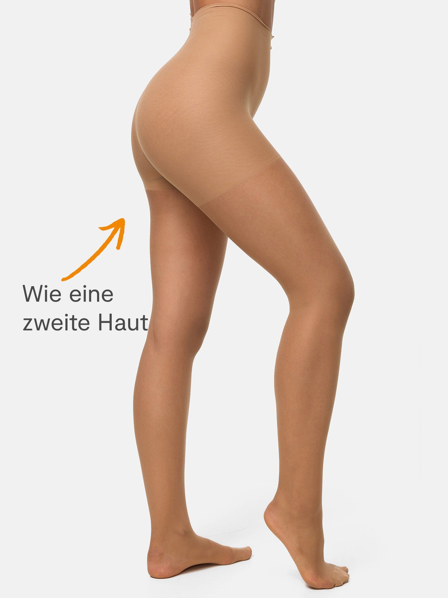 Nur Die Feinstrumpfhose Wie eine zweite Haut 20 DEN Damen (1er/3er/6er/9er Pack 1 St) nylon transparent Fein-strumpfhose frauen durchsichtig multipack seide