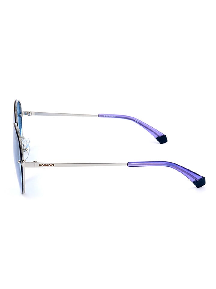 Polaroid Damen-Sonnenbrille in Blau/ Hellblau günstig kaufen 58