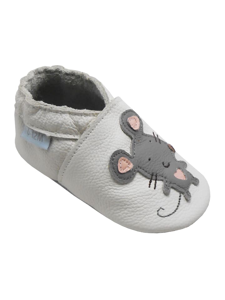 Yalion Baby Leder-Krabbelschuhe 