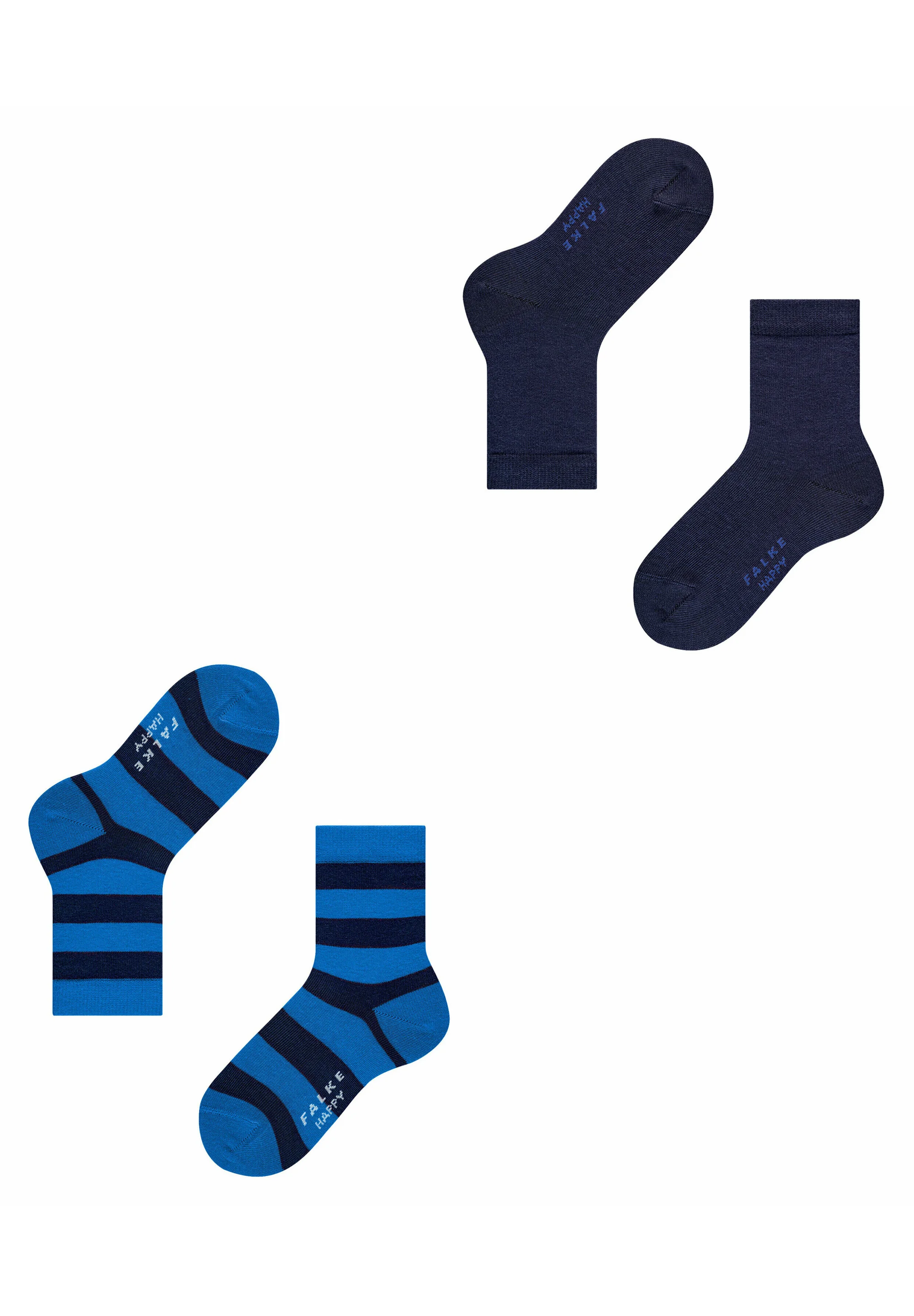 FALKE Happy Stripe - Pack de 2 calcetines