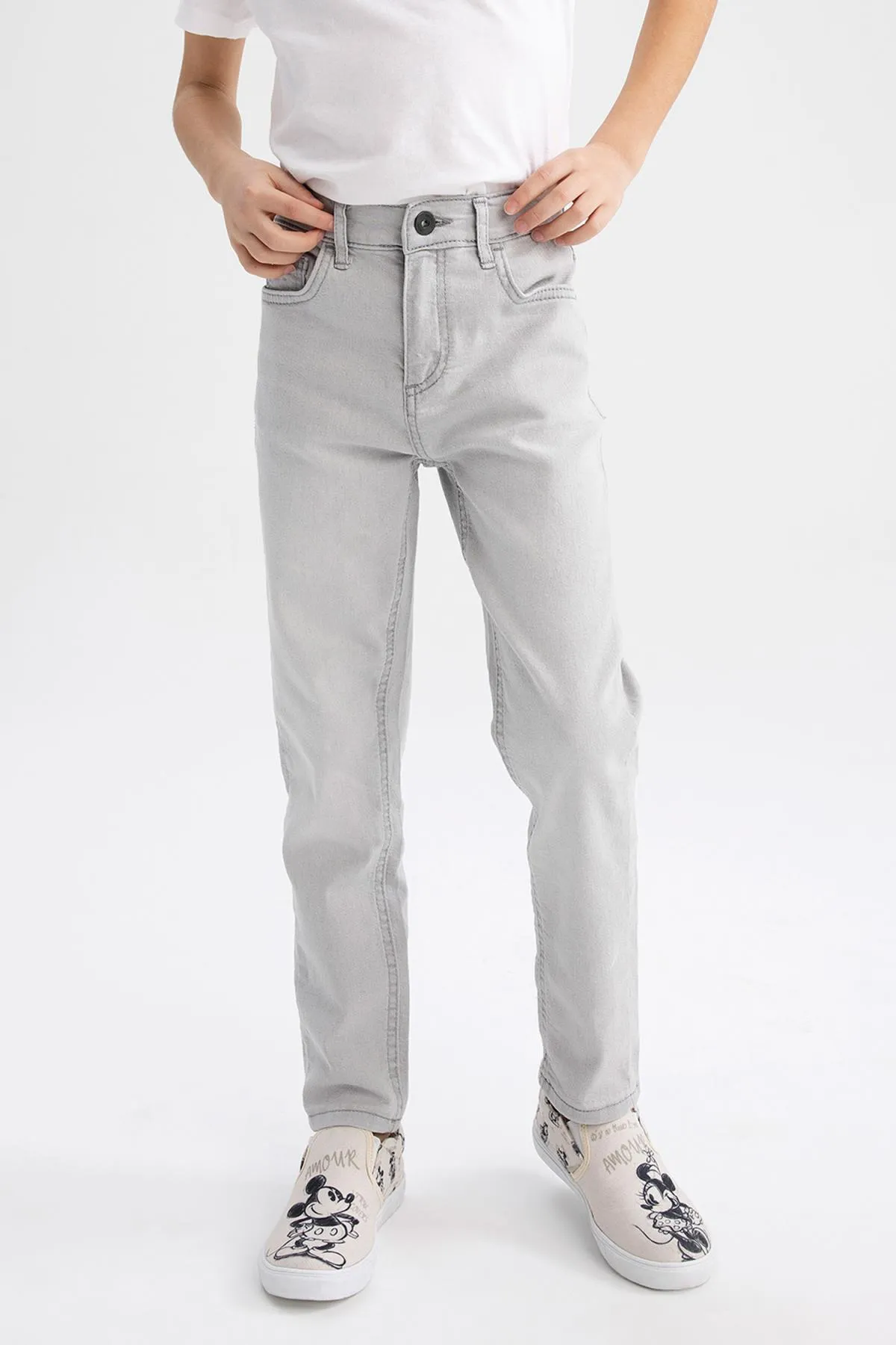 DeFacto  Slim-Fit-Jeanshose für Jungen Z1694a623sp