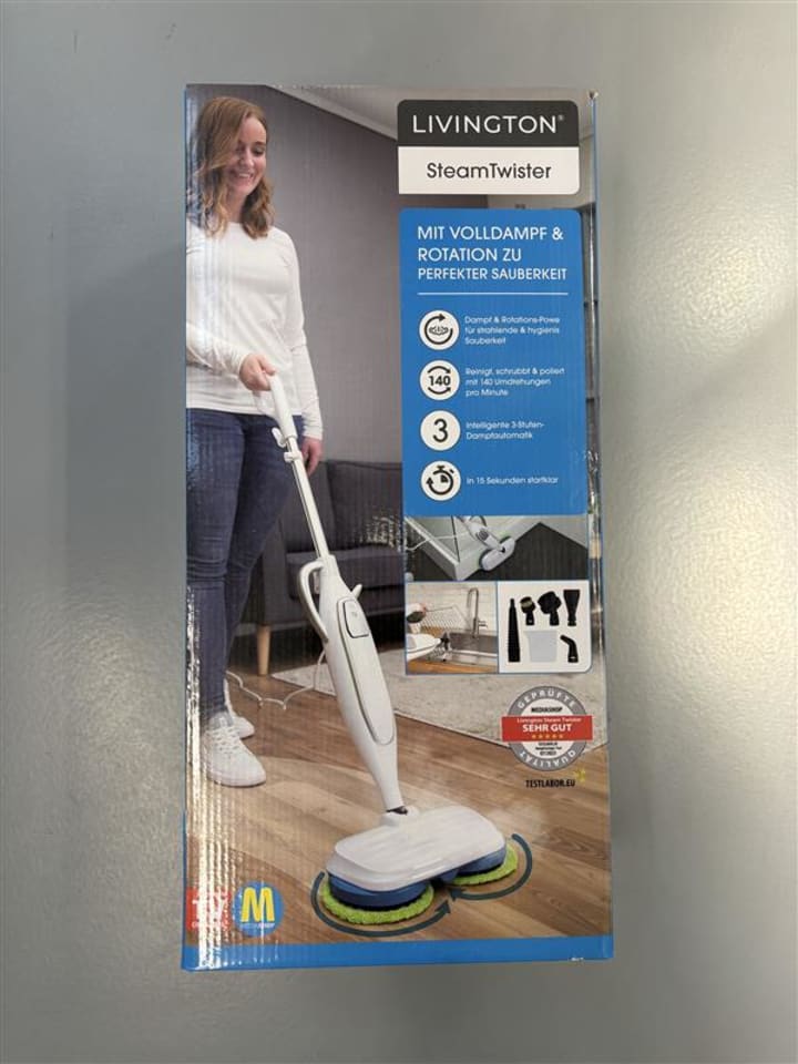 Livington Dampfreiniger Steam Twister weiß - in Weiß günstig kaufen onesize