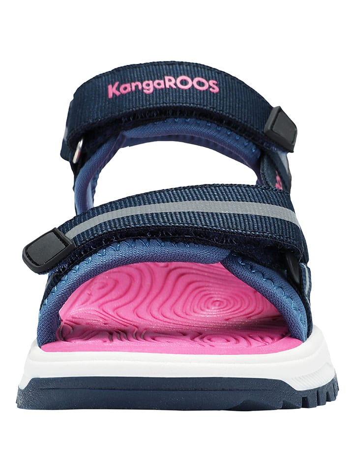 Kangaroos Sandalen in Pink/ Dunkelblau günstig kaufen