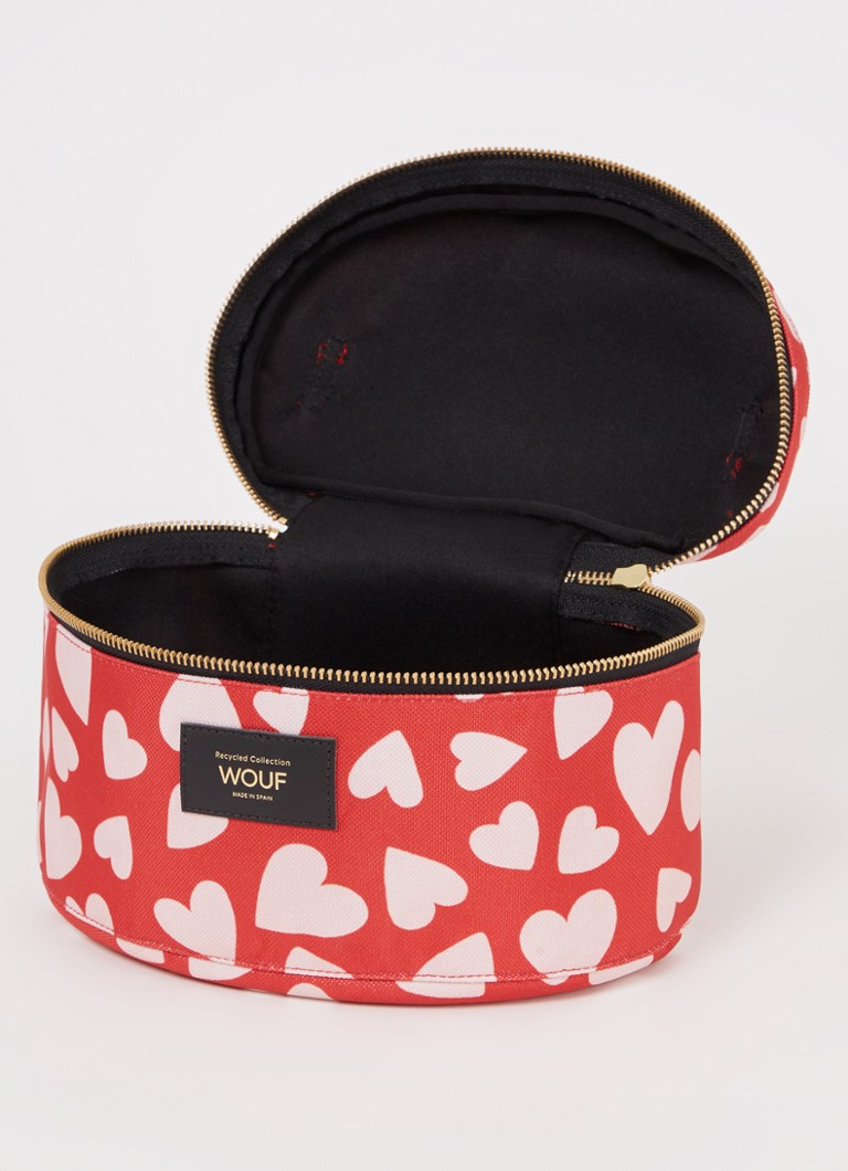 Wouf Amore make-up bag with print