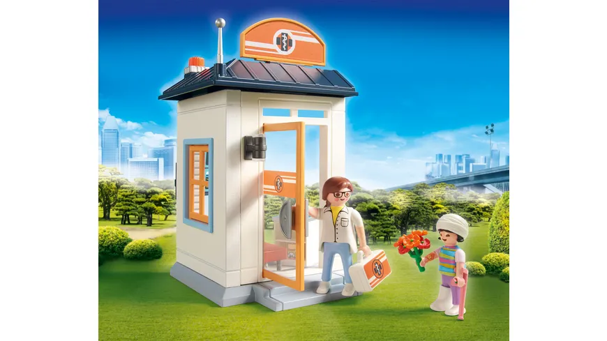PLAYMOBIL 70818 - City Life - Starter Pack Kinderärztin