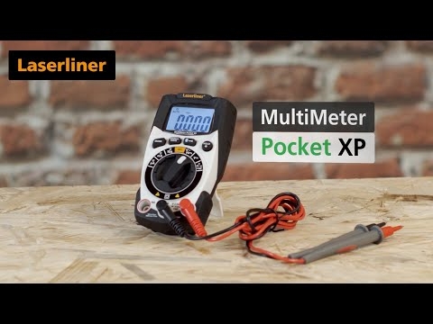 Laserliner 083.036A MultiMeter Pocket XP - Accurate and robust professional multimeter