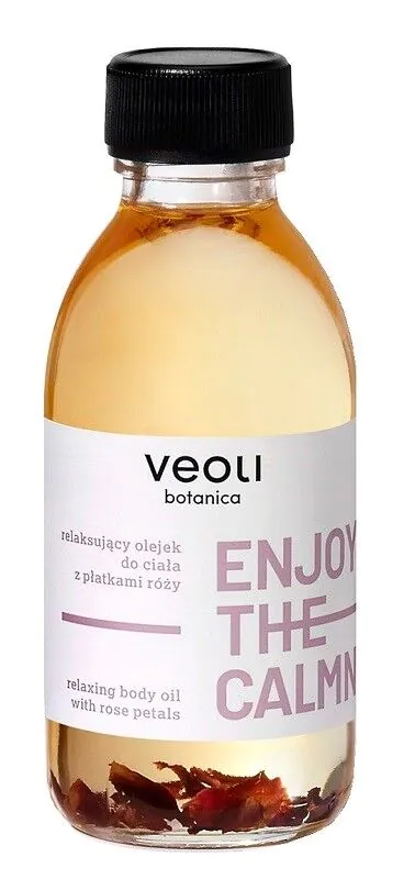 Veoli Botanica Χαλαρωτικό Λάδι Σώματος Enjoy The Calmness με Ροδοπέταλα
