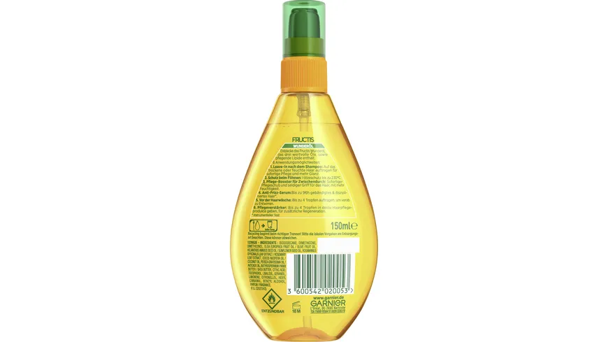 G FRU OIL REPAIR WUNDER-OEL 150ML 150 ml