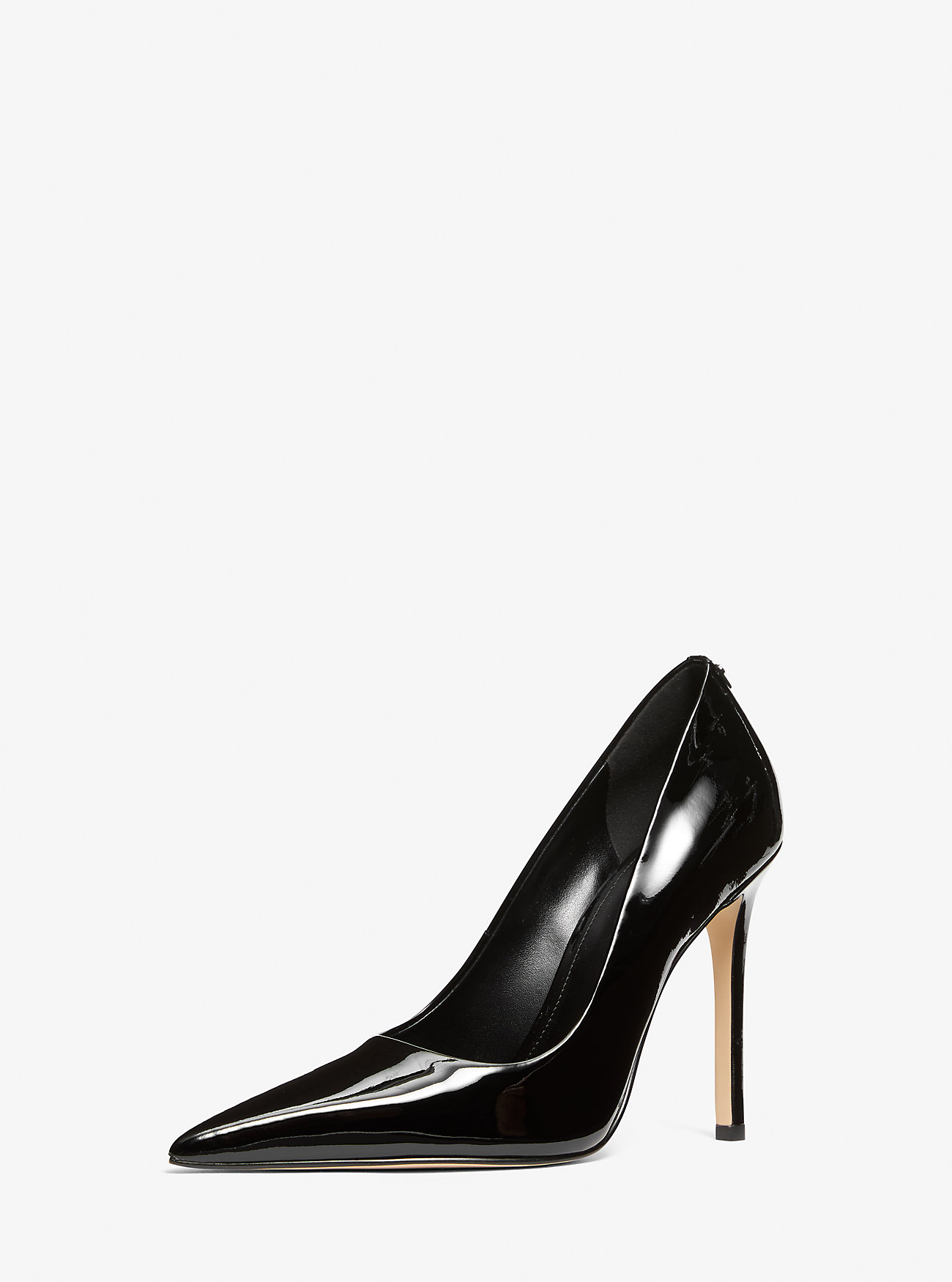 Elyse Pumps i lakkskinn - SVART