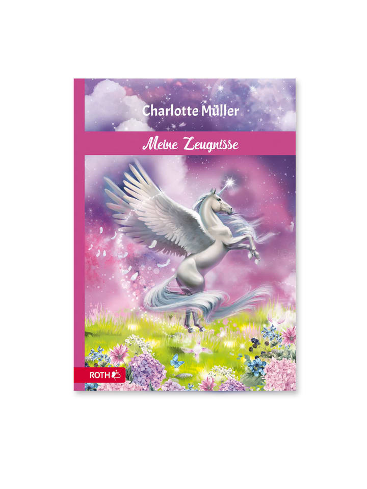 ROTH Zeugnismappe Pegasus in Bunt günstig kaufen onesize