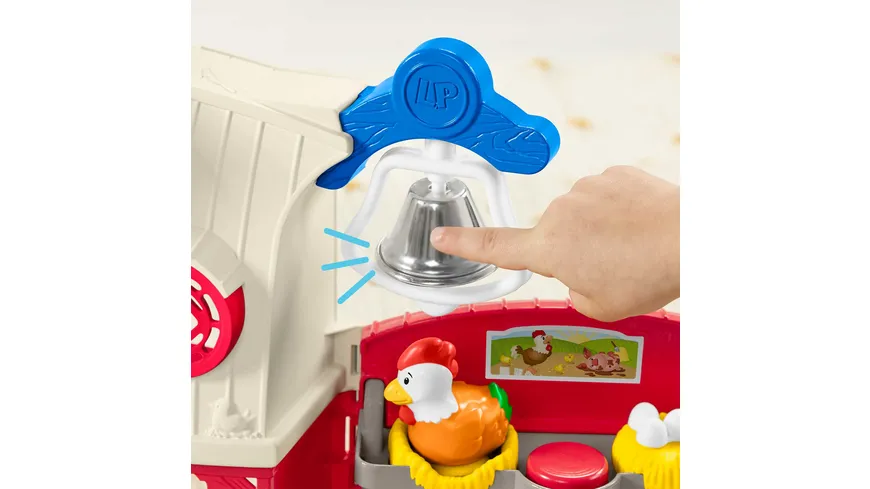 Fisher-Price Little People Bauernhof inkl. Figuren, Kleinkind Spielzeug