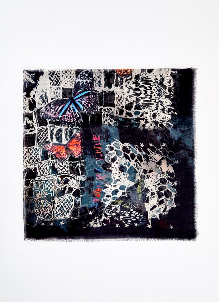 Zadig&Voltaire Kerry-huivi painatuksella 134 x 134 cm
