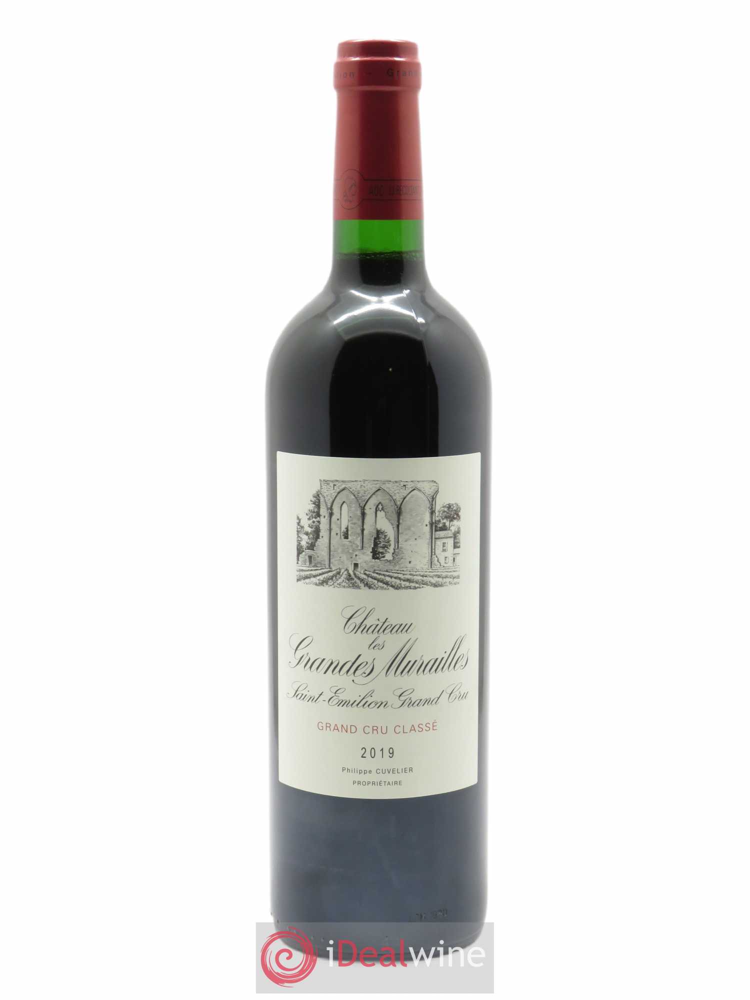Château les Grandes Murailles Grand Cru Classé  2019 - Lot de 1 Bouteille