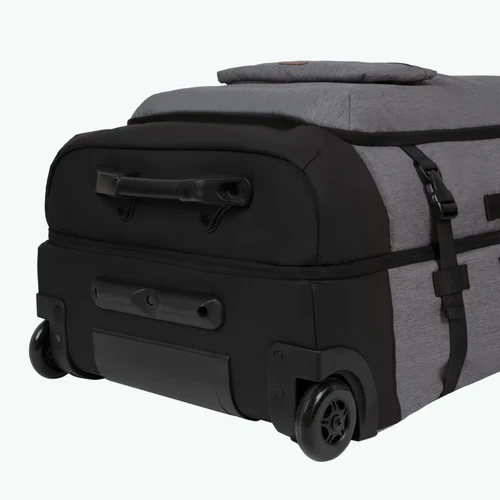 Getaria large 2-wheel soft suitcase, grey