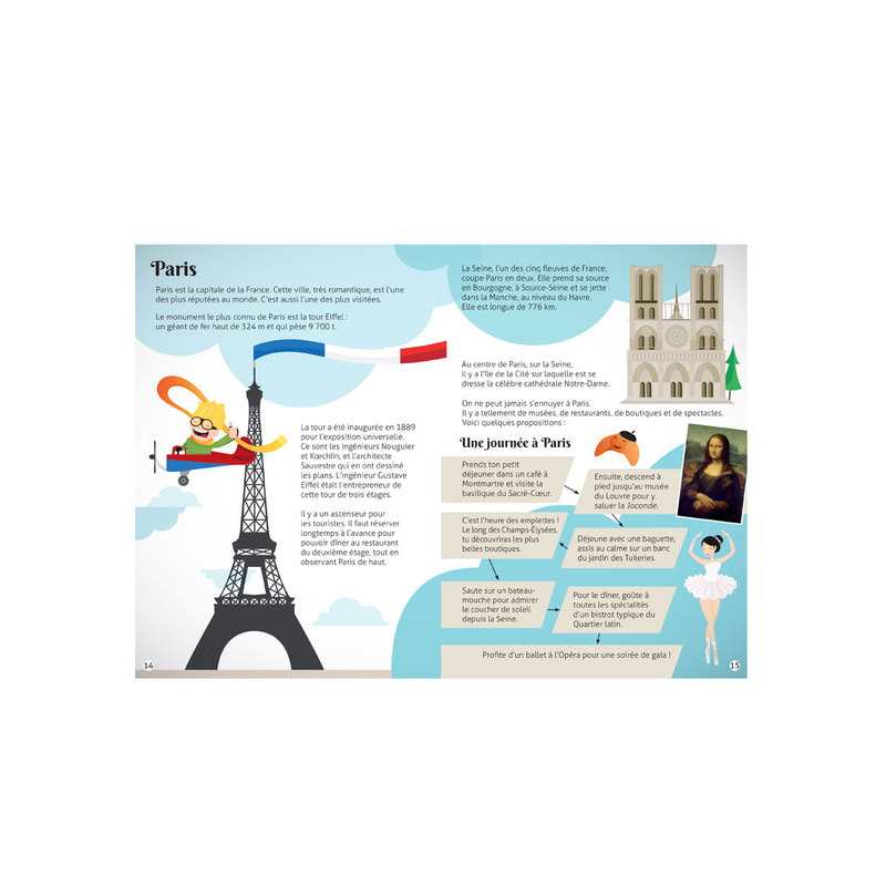 Puzzle découverte de la France et son livret Sassi