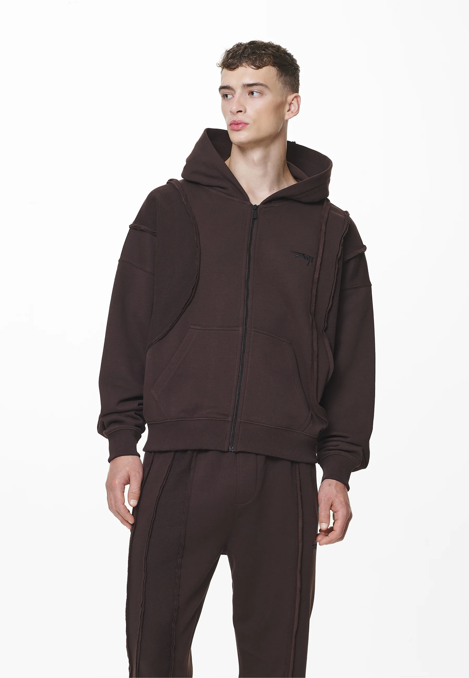 Pegador ANCY INSIDE OUT OVERTamaño JACKET - Sudadera con cremallera