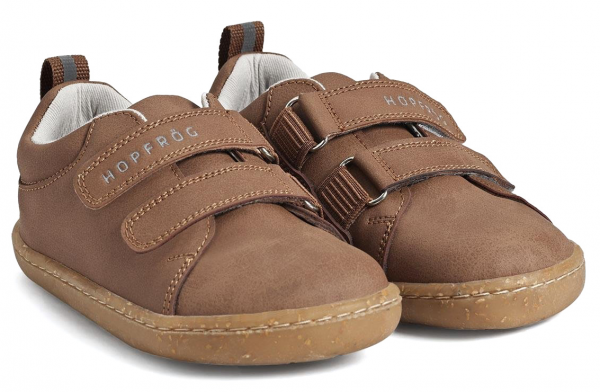 HopFrög ~ Smart Walker Vegan Sneaker ~ Brown Oak