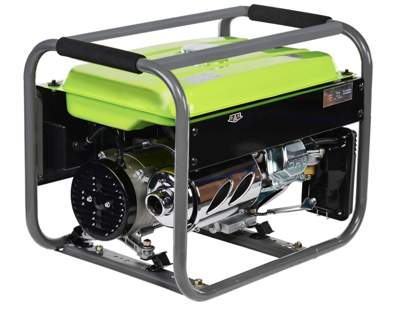 Könner & Söhnen Stromerzeuger KSB 2200A, 2,20 in kW, (7 PS 4-Takt Benzinmotor, Aluminium Alternator, 1-tlg., Automatischer Spannungsregler (AVR), 16A), 230V Generator, für den Heim- und Freizeitbedar