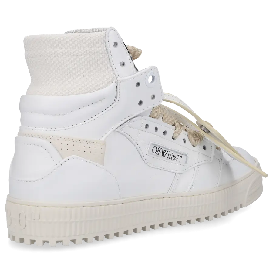Off-White - Sneaker high 3.0 OFF COURT Kalbsleder - weiß