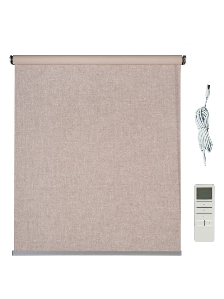 Selecta Stor Abdunklungsrollo in Beige günstig kaufen